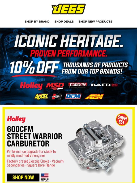 Iconic Heritage. Proven Performance.