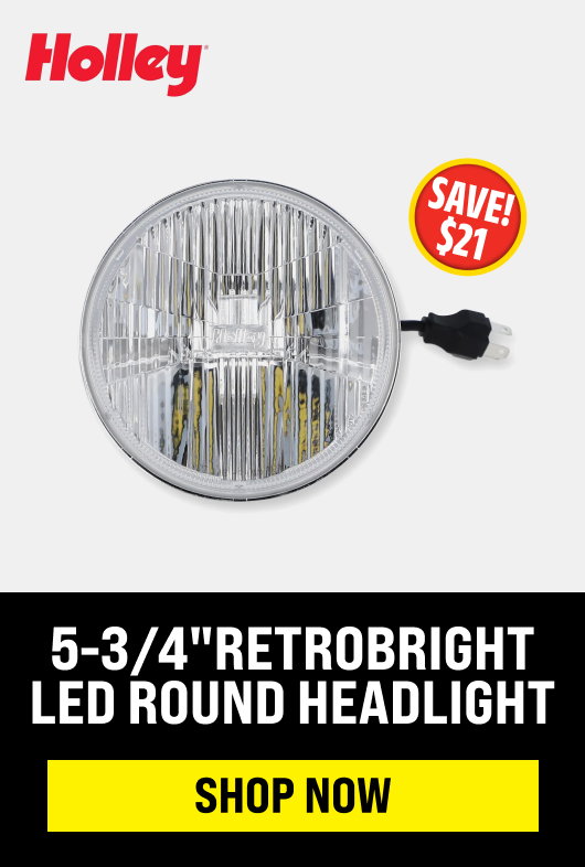 5-3/4" RetroBright LED Round Headlight