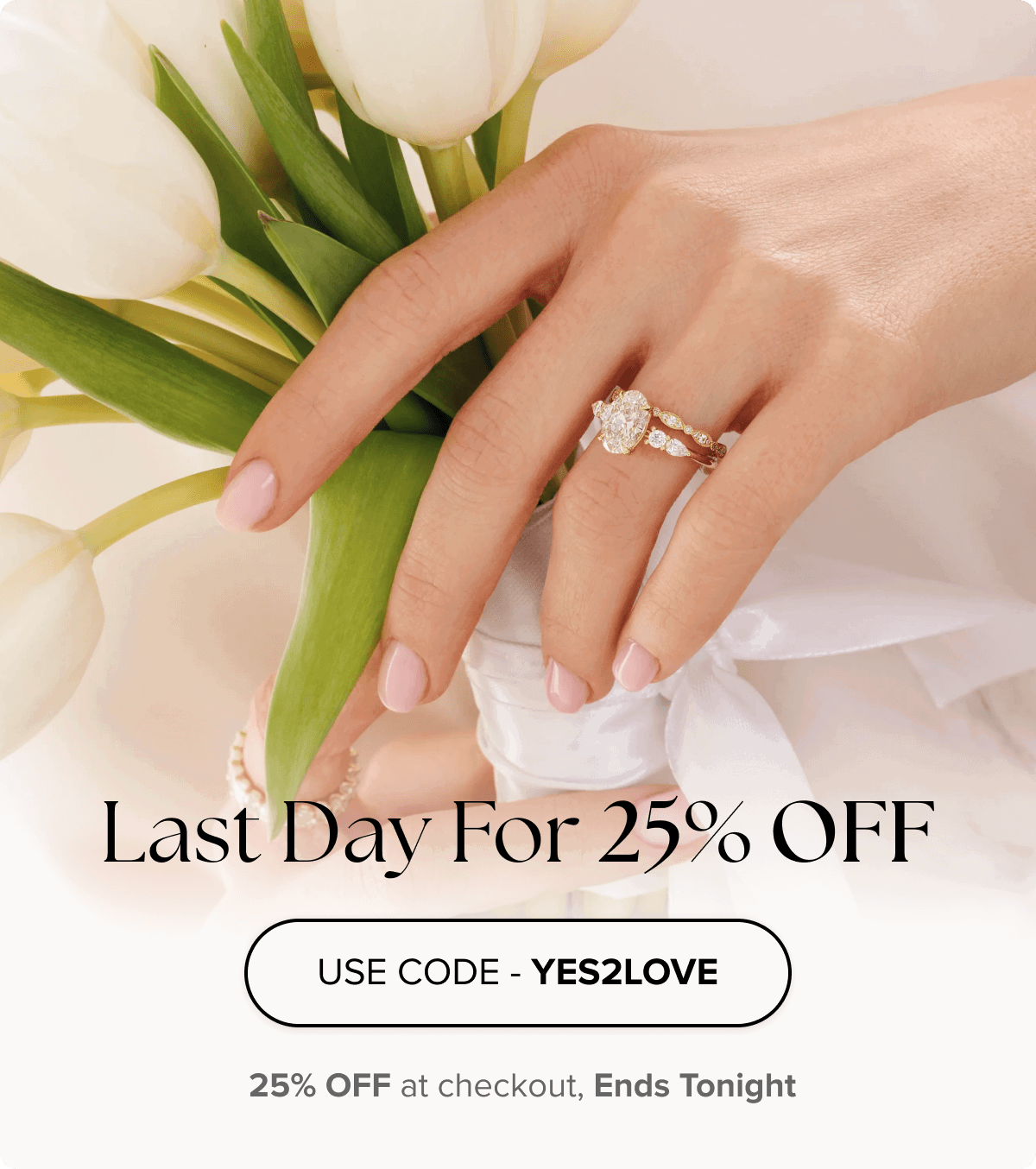 25% Sitewide with code YES2LOVE applied at checkout