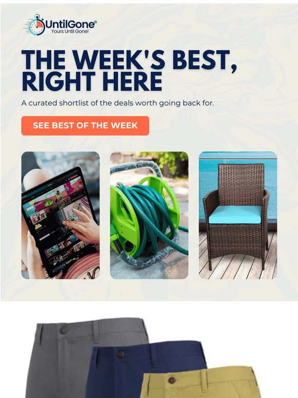 This week's most-shopped markdowns