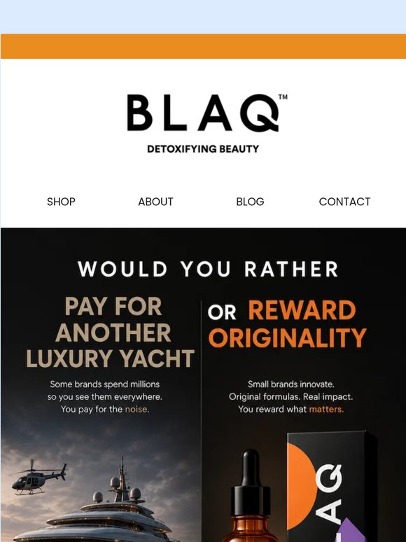 Bezos doesn't need another luxury yacht!