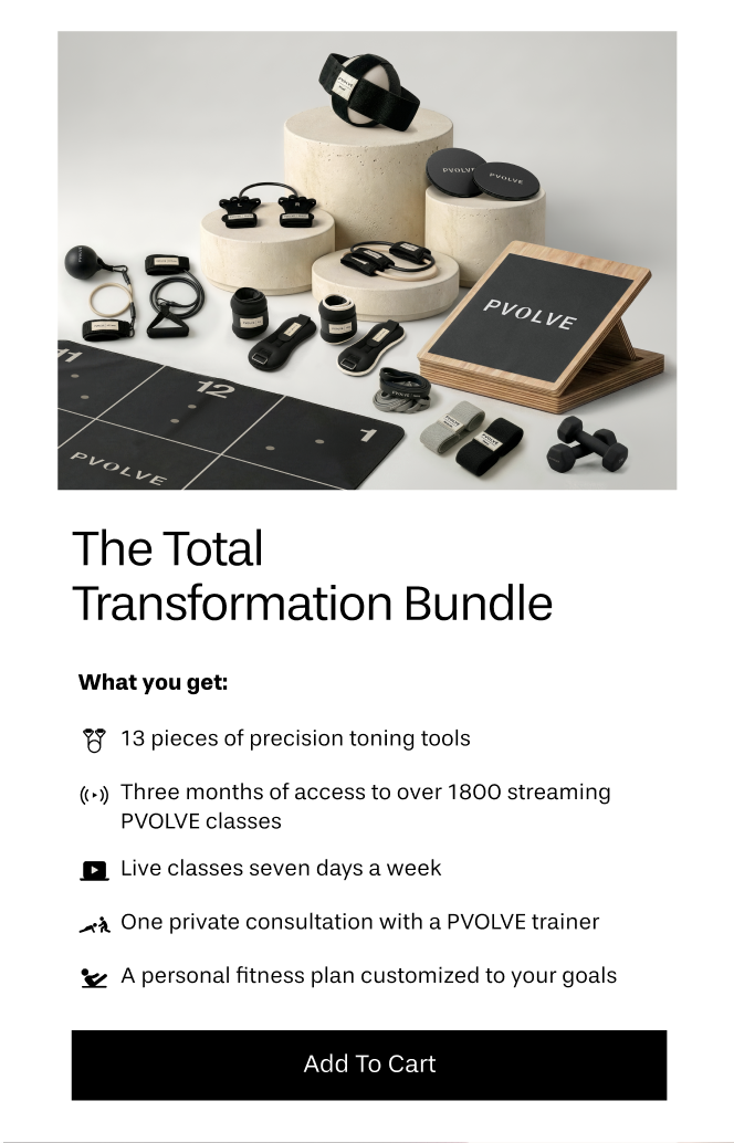 Shop our Total Transformation Bundle