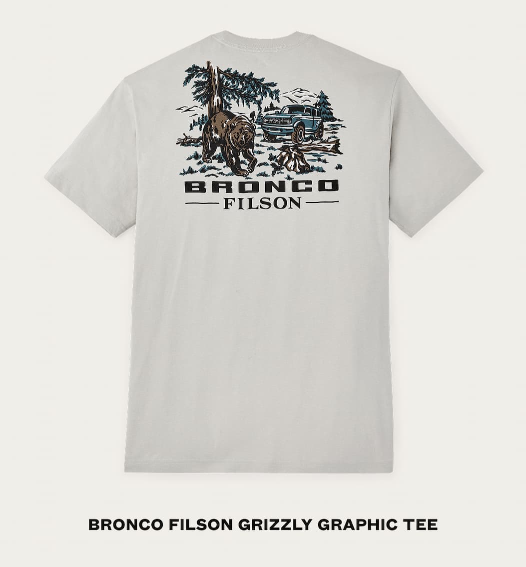 Bronco Filson Grizzly Graphic Tee