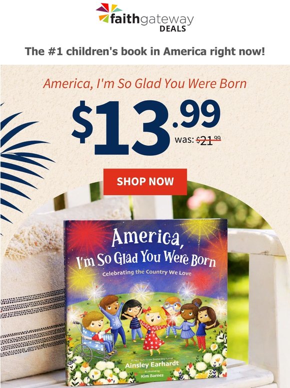 the #1 children's book in America right now! ❤️💙