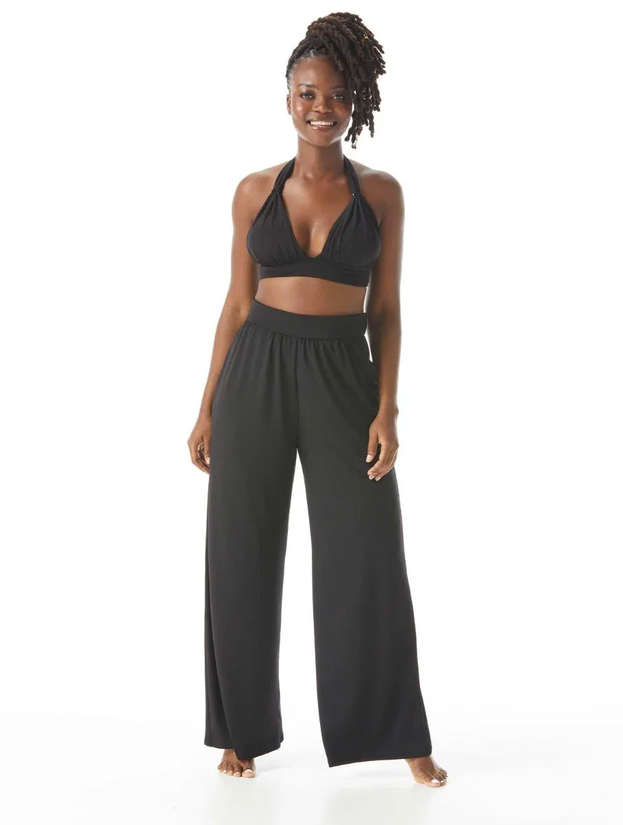 Image of Coco Contours Reflect High Waist Cover Up Pants - Heritage