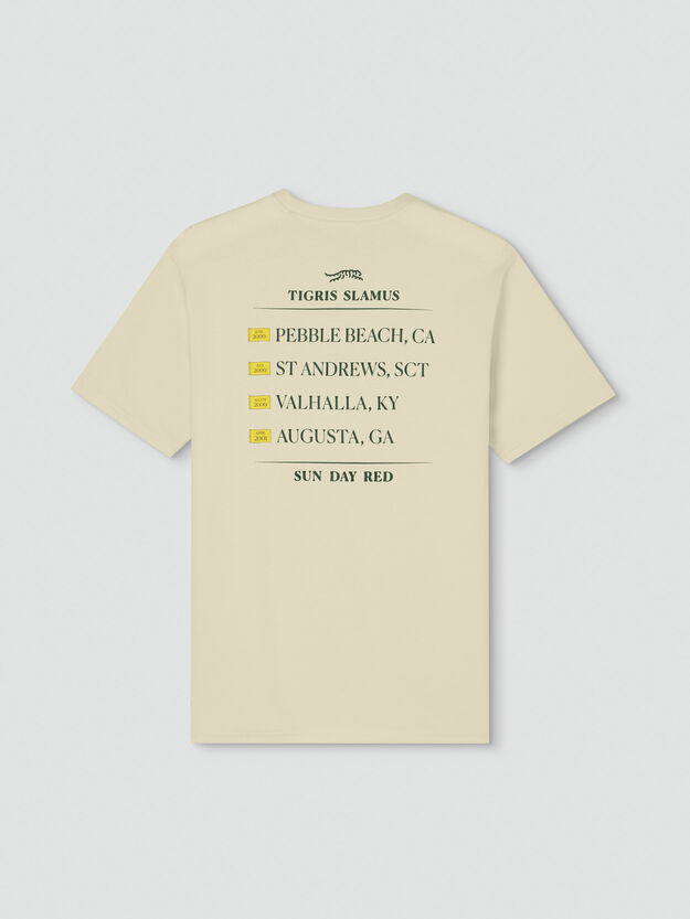 Tigris Slamus Pima Cotton T-Shirt - Almond