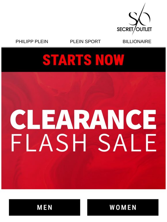 Clearance Flash Sale