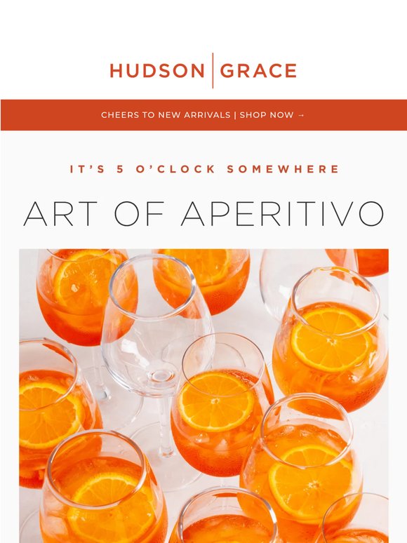 Get Ready for Aperitivo Hour! 🍹