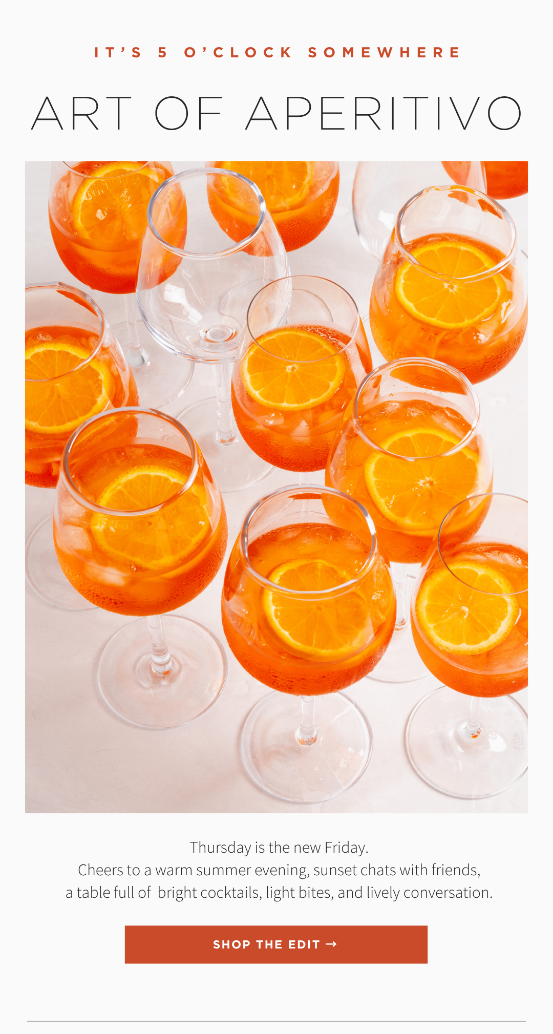 apertivo hour