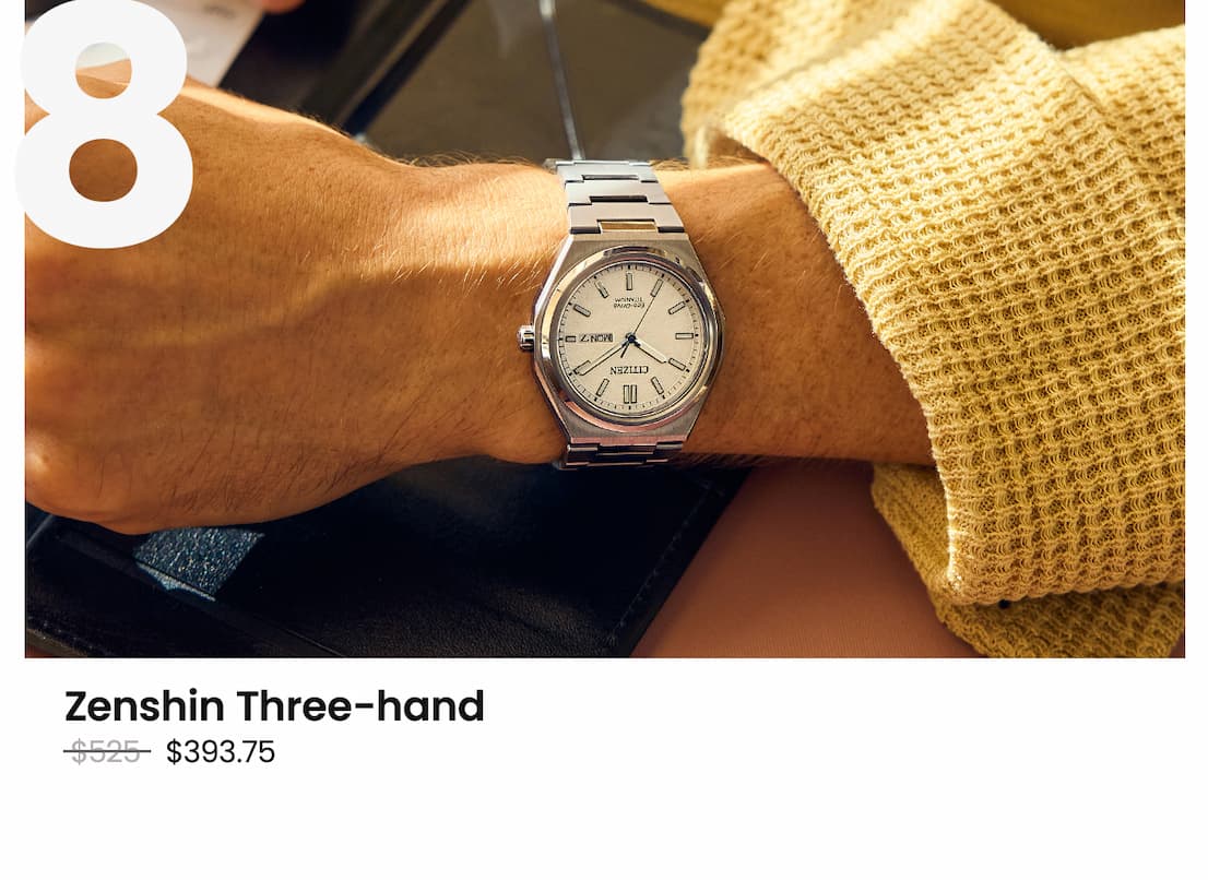 Zenshin Three-hand WAS: $525  NOW: $393.75
