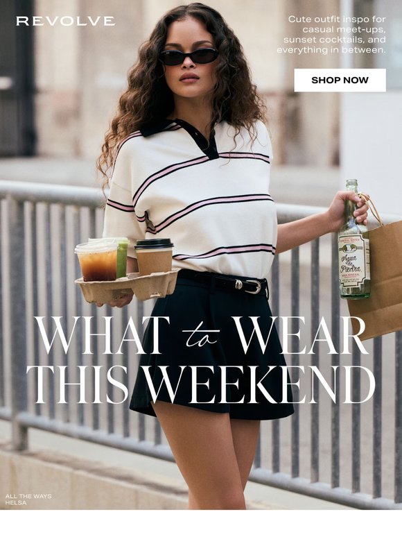 The Perfect Summer Weekend Wardrobe