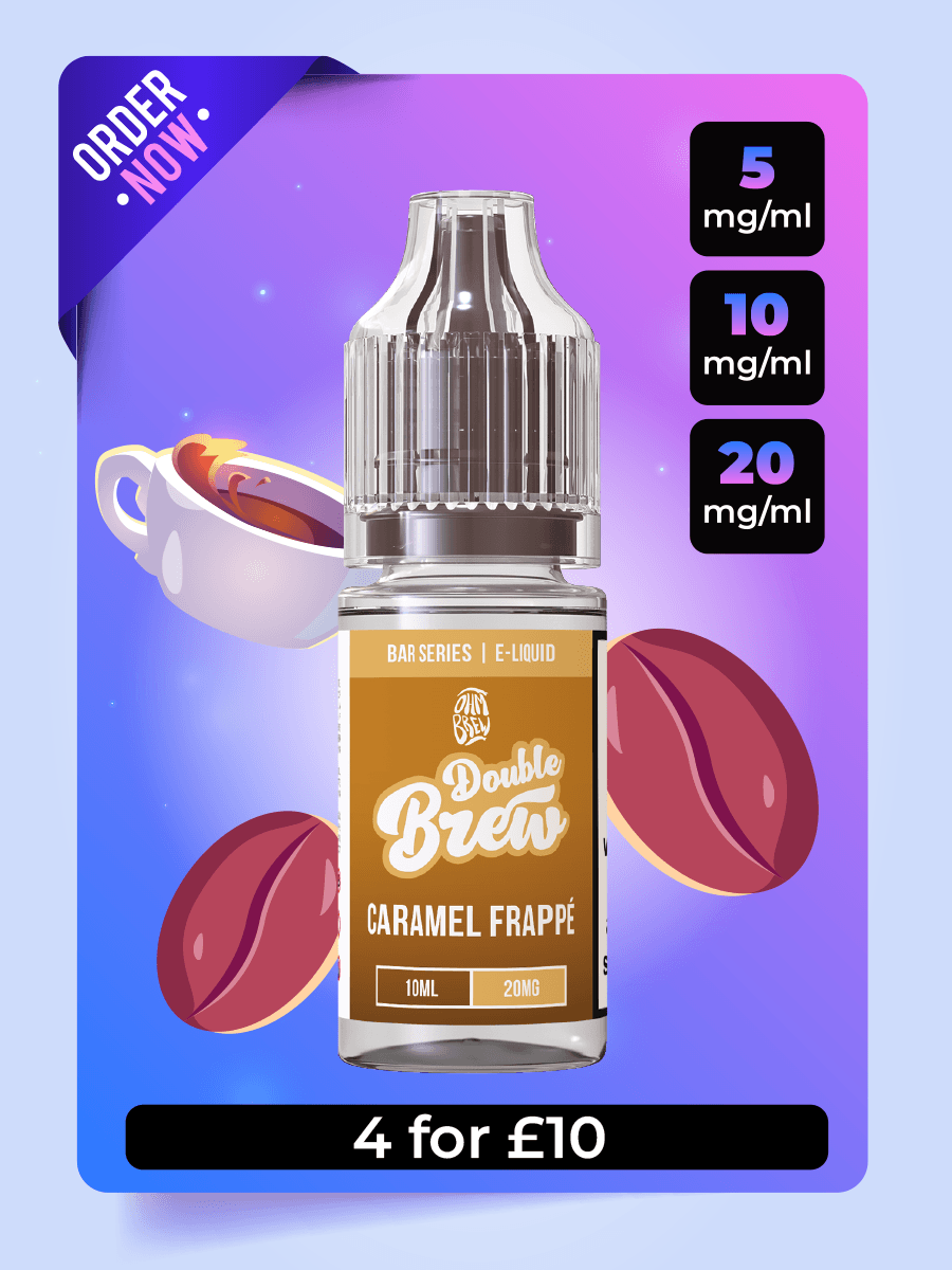 Ohm Brew Caramel Frappe Nic Salt - 4 for £10