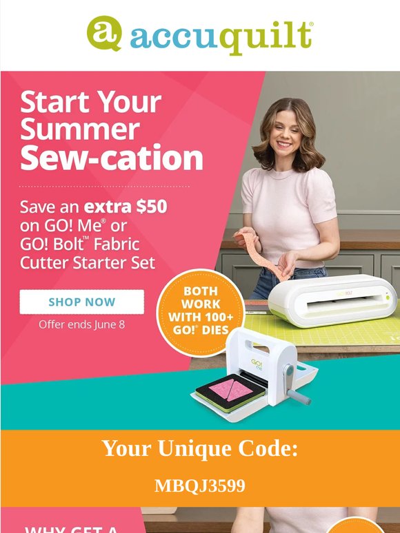 Your Summer Sew-cation Starts Now ☀️