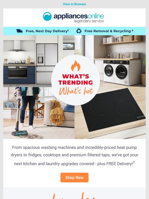 Trending Picks for your Kitchen and Laundry