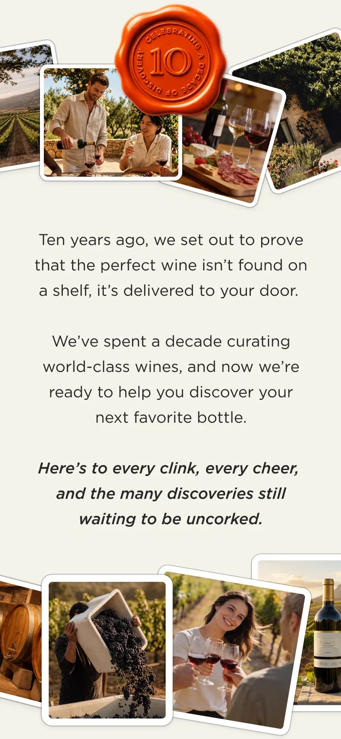 Here's to every clink, every cheer, and the many discoveries still waiting to be uncorked.