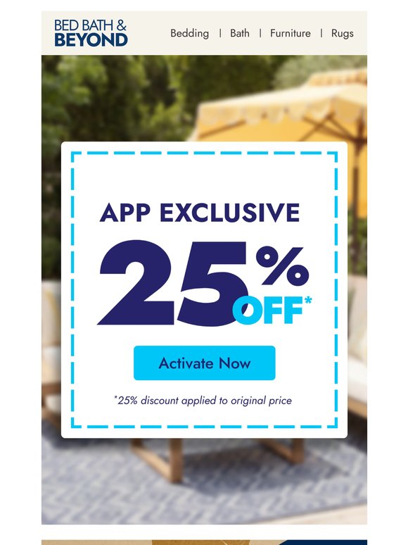 This deal just got better: 25% off* 👀