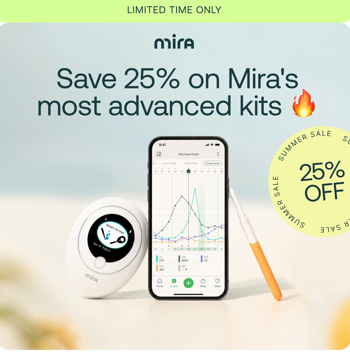 Save 25% on Mira's most advanced kits 🔥