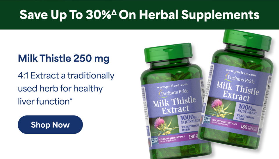 Milk Thistle 250 mg 4:1 Extract