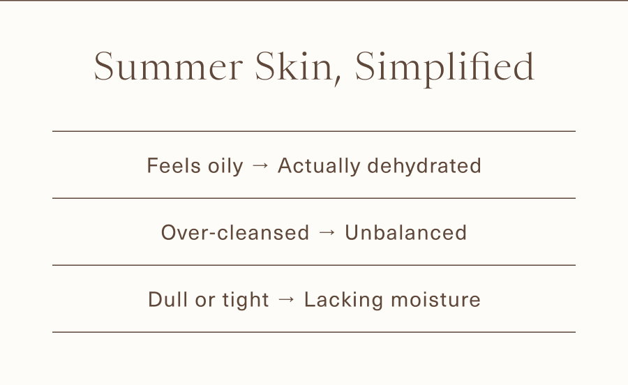 Summer skin simplified