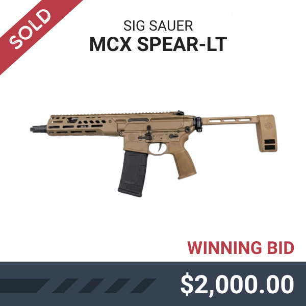 SOLD: SIG SAUER MCX SPEAR-LT