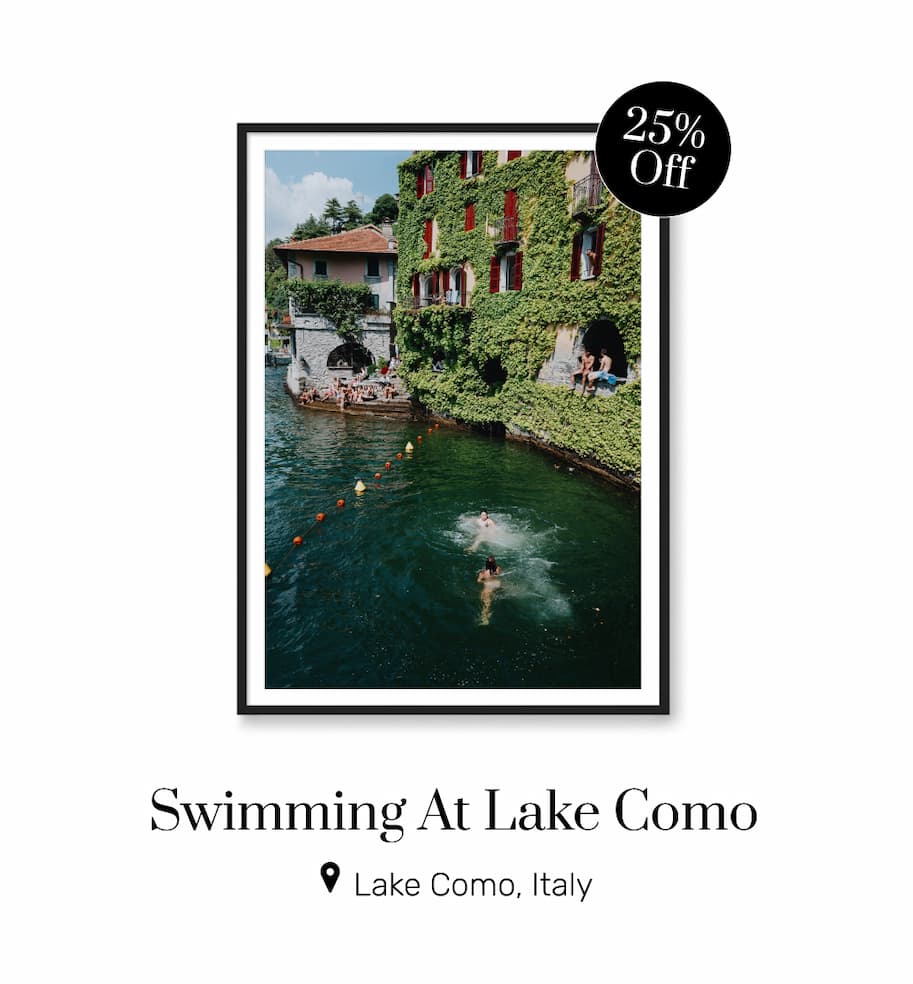Swimming At Lake Como