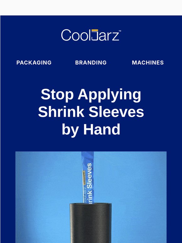 Automate Shrink Sleeve Application and Save Hours of Labor