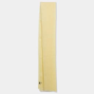 Yellow Linen &Baby Cashmere Sc