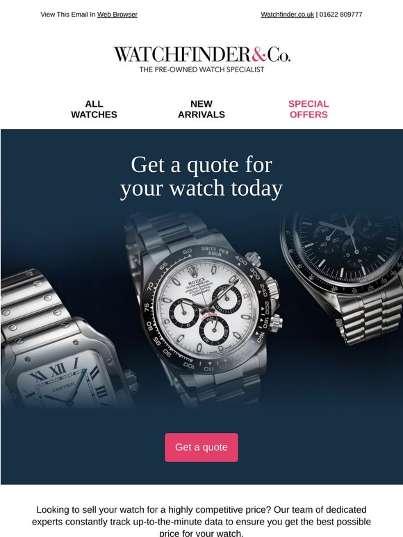 Sell your watch safely and securely