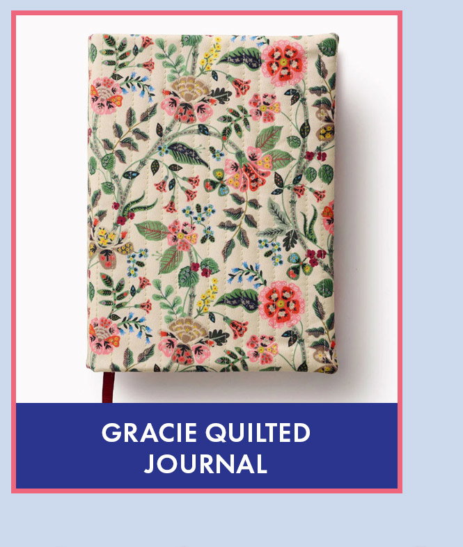 Gracie Quilted Journal