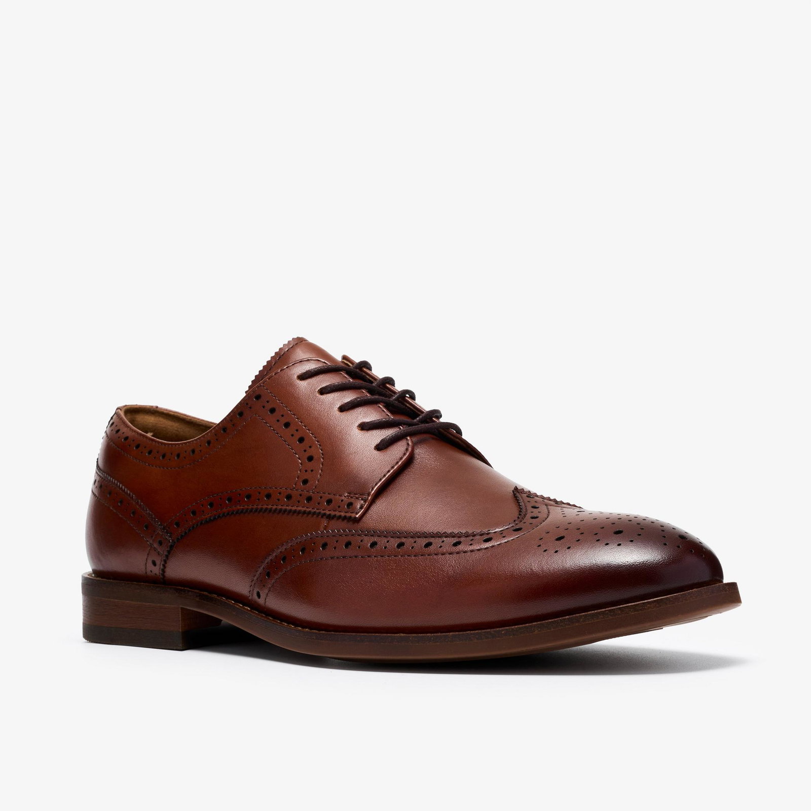 Shop Bowburn Tip Shoes Tan Leather