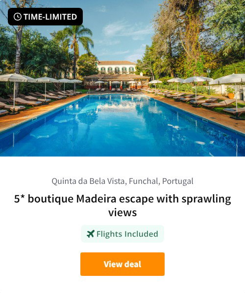 5* boutique Madeira escape with sprawling views