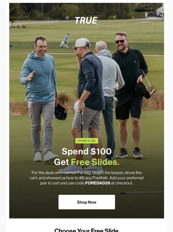 Get A Free Slide For Father's Day