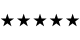 Five black stars