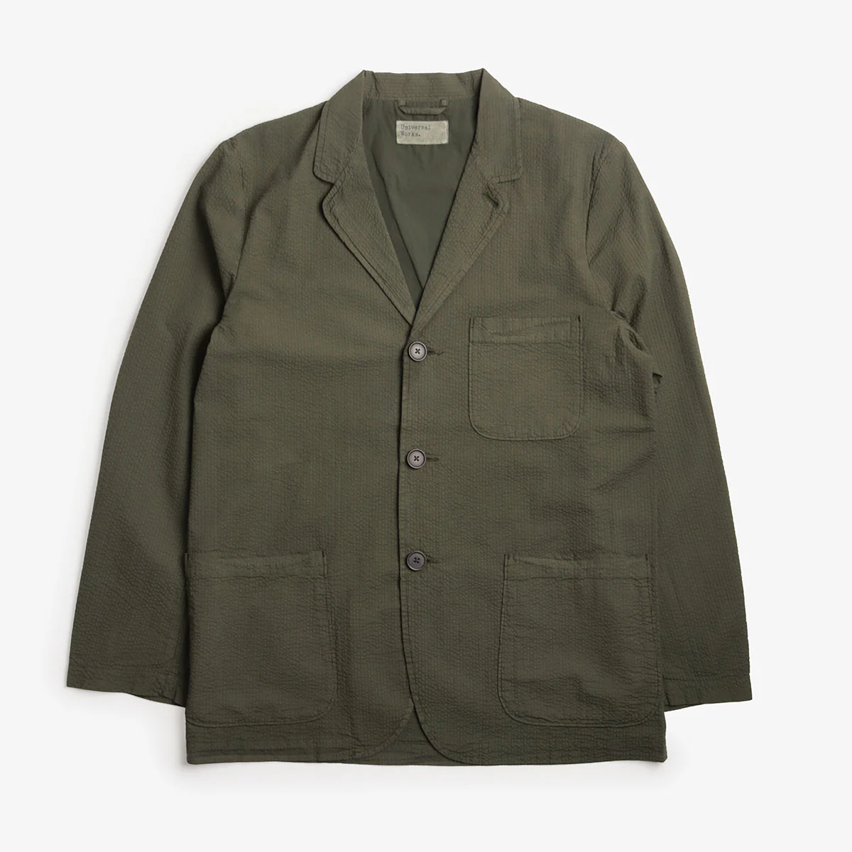 Universal Works Three Button JAcket at Urban Industry Store 