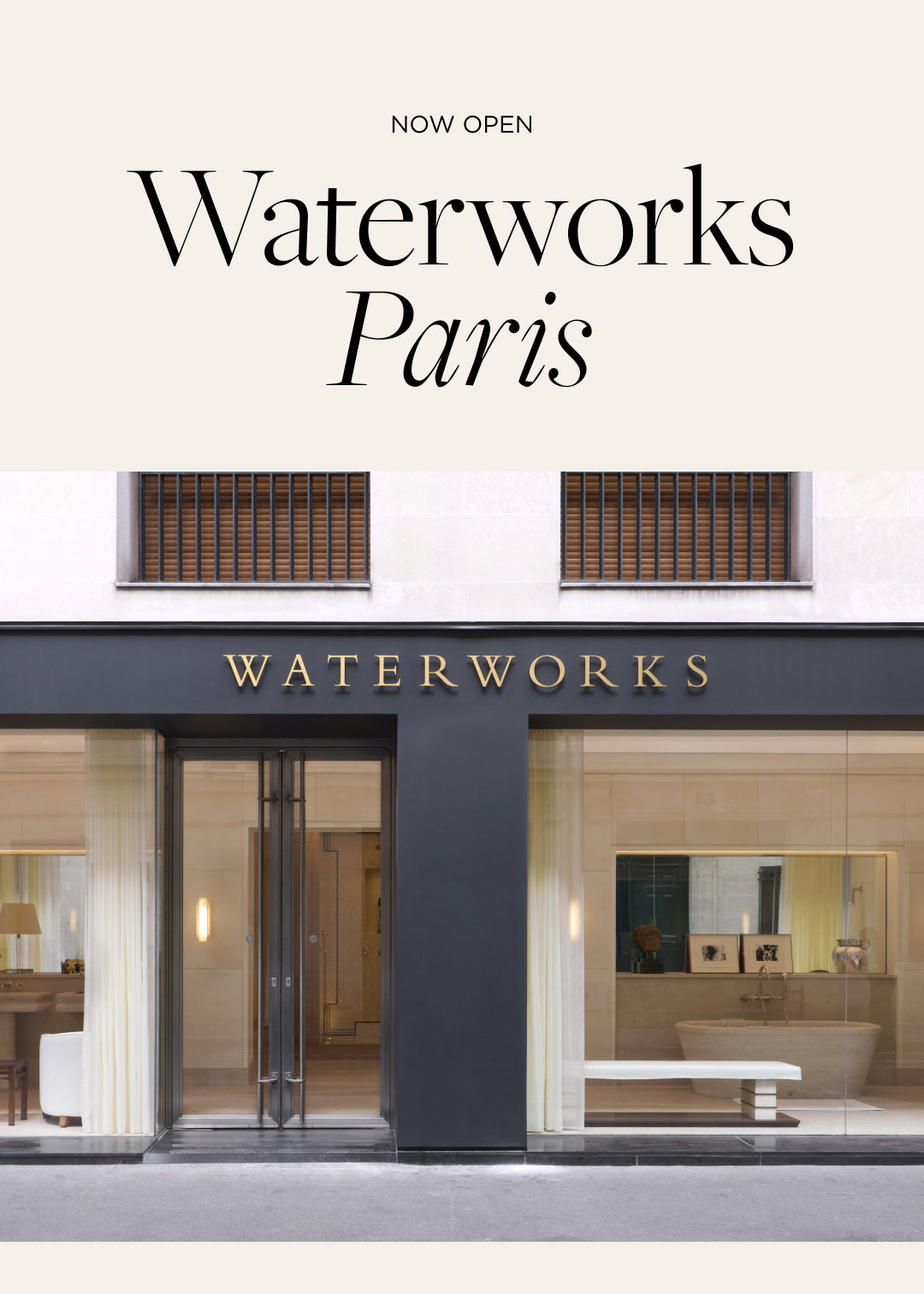 Now Open: Waterworks Paris