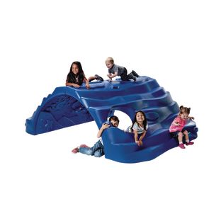 Image of Poseidon's Hideout In-Ground Mount in Primary - Playground Equipment