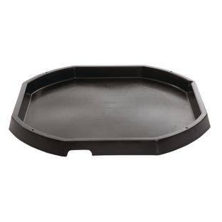 Image of Plastic Active World Tuff Tray - Black