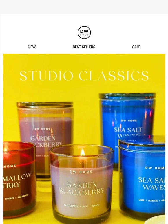 Fragrance that fits every room. 💛