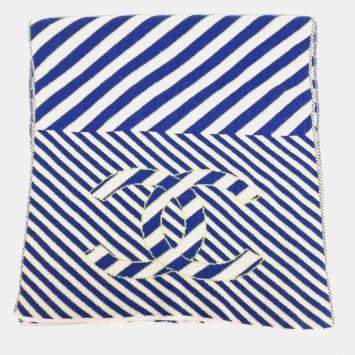 Striped Big Muffler and Shawl