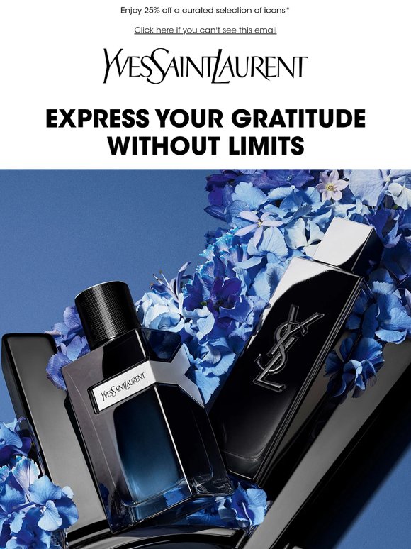 Celebrate him with YSL Beauty icons