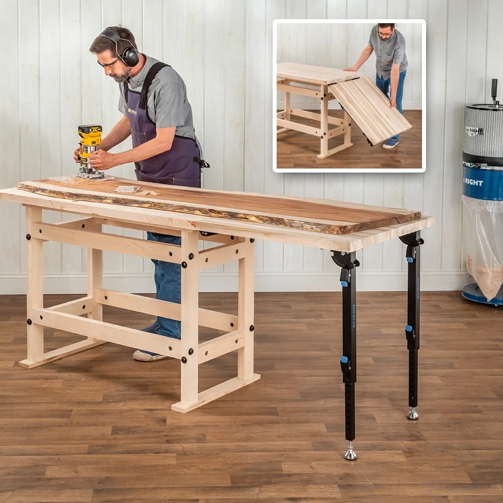 Rockler Rock-Steady Folding Top Extension Kit