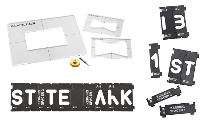 Rockler letter routing templates