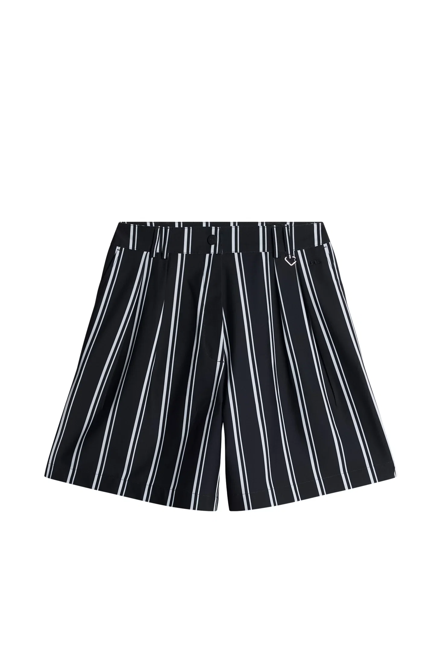 Image of 30Y Carmen Striped Long Shorts / 2-1 Stripe Print
