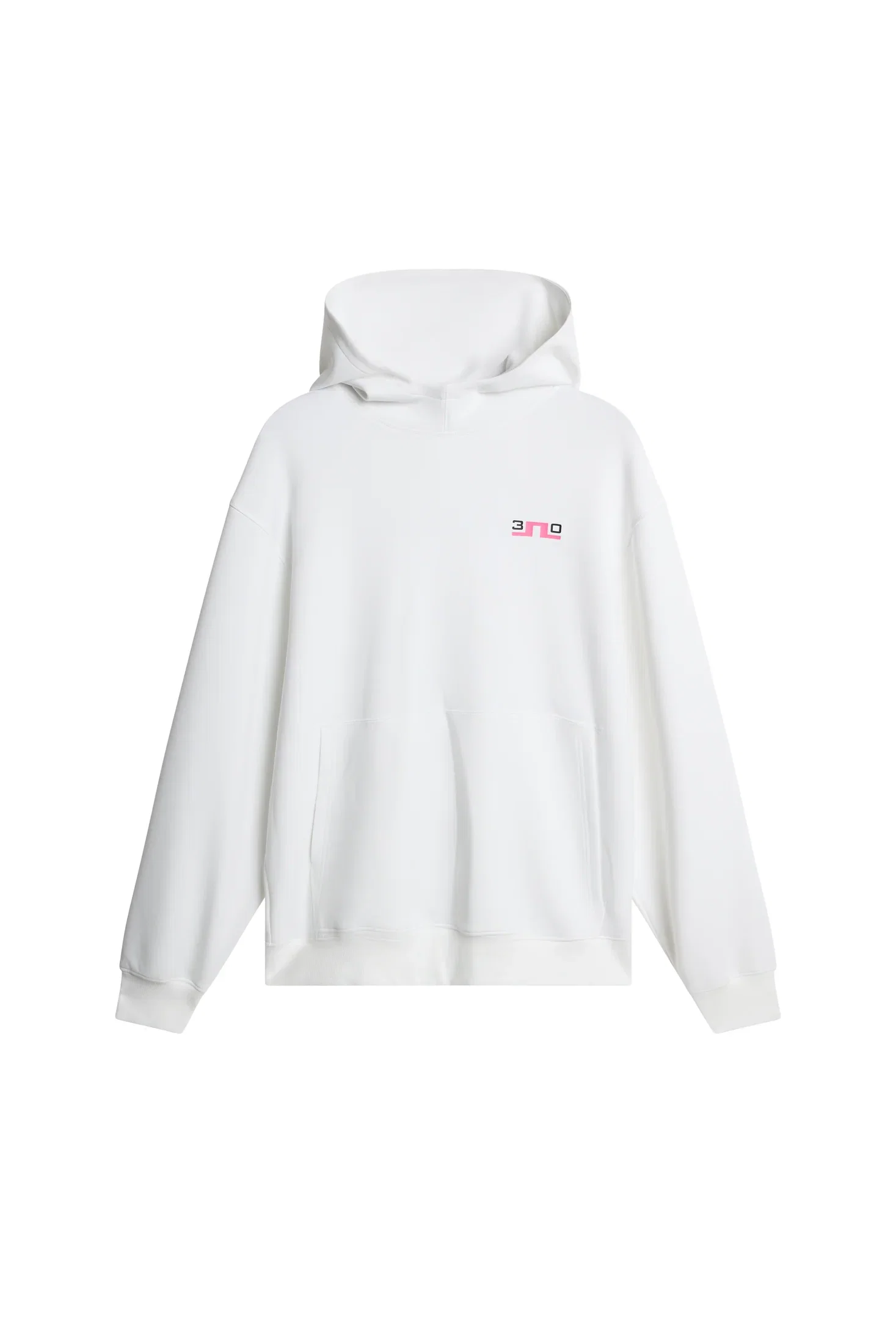 Image of 30Y Callan Unisex Hoodie / White
