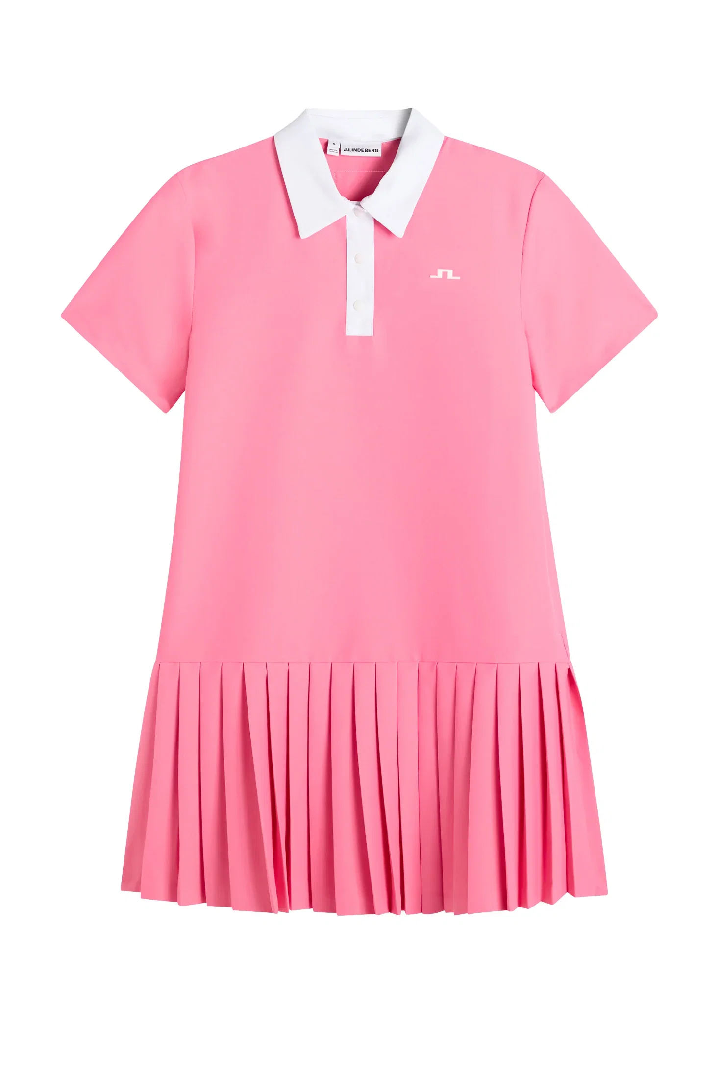 Image of 30Y Grace Pleated Dress / Azalea Pink