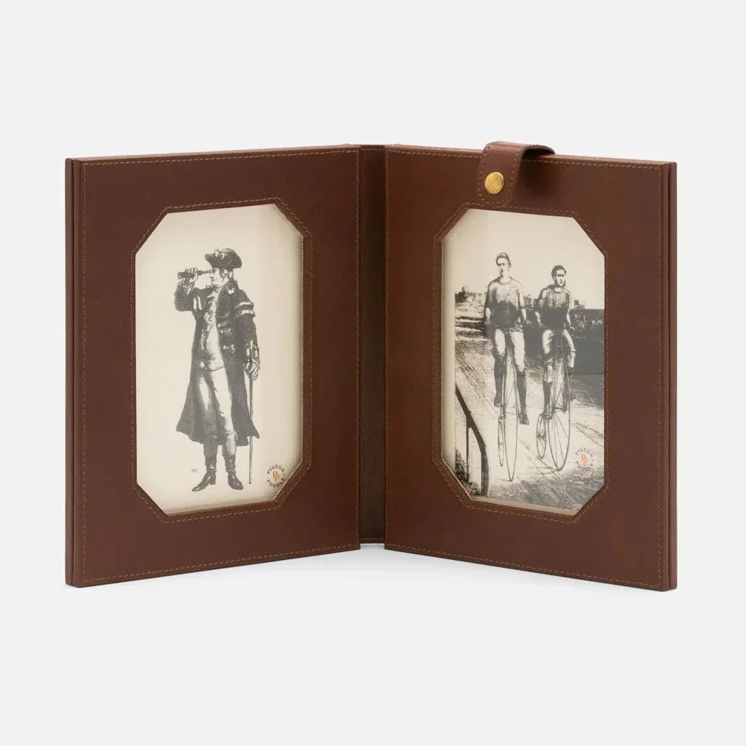 Image of Muir Double Frame Tobacco 5x7