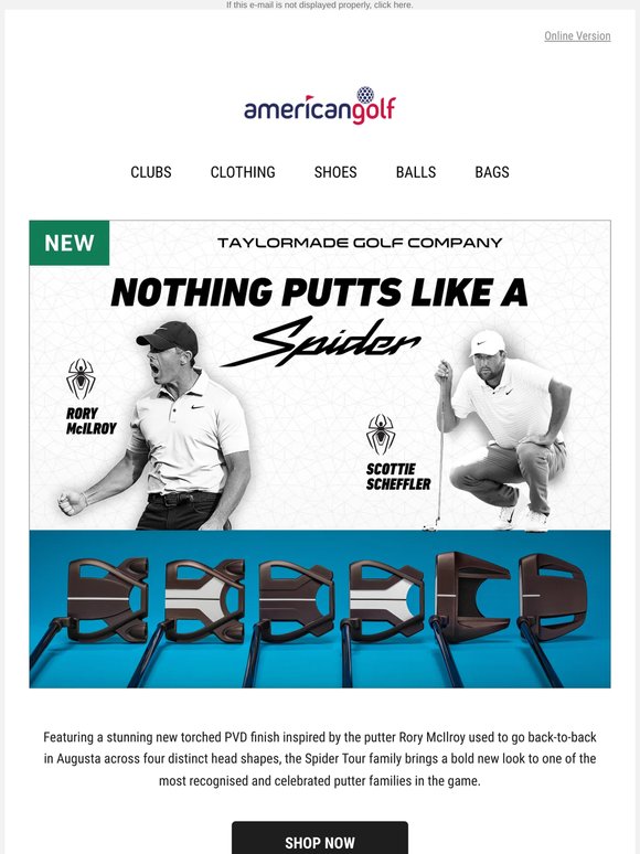The New Spider Tour Putters Have Landed
