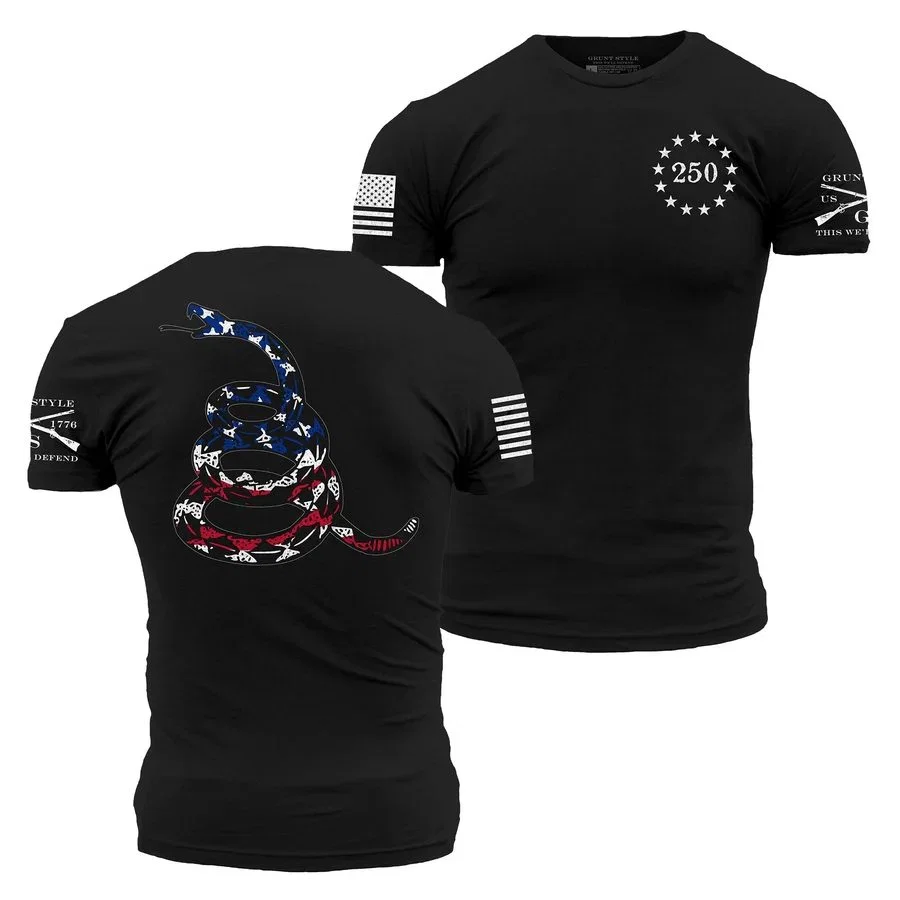 Image of Freedom Gadsden T-Shirt - Black