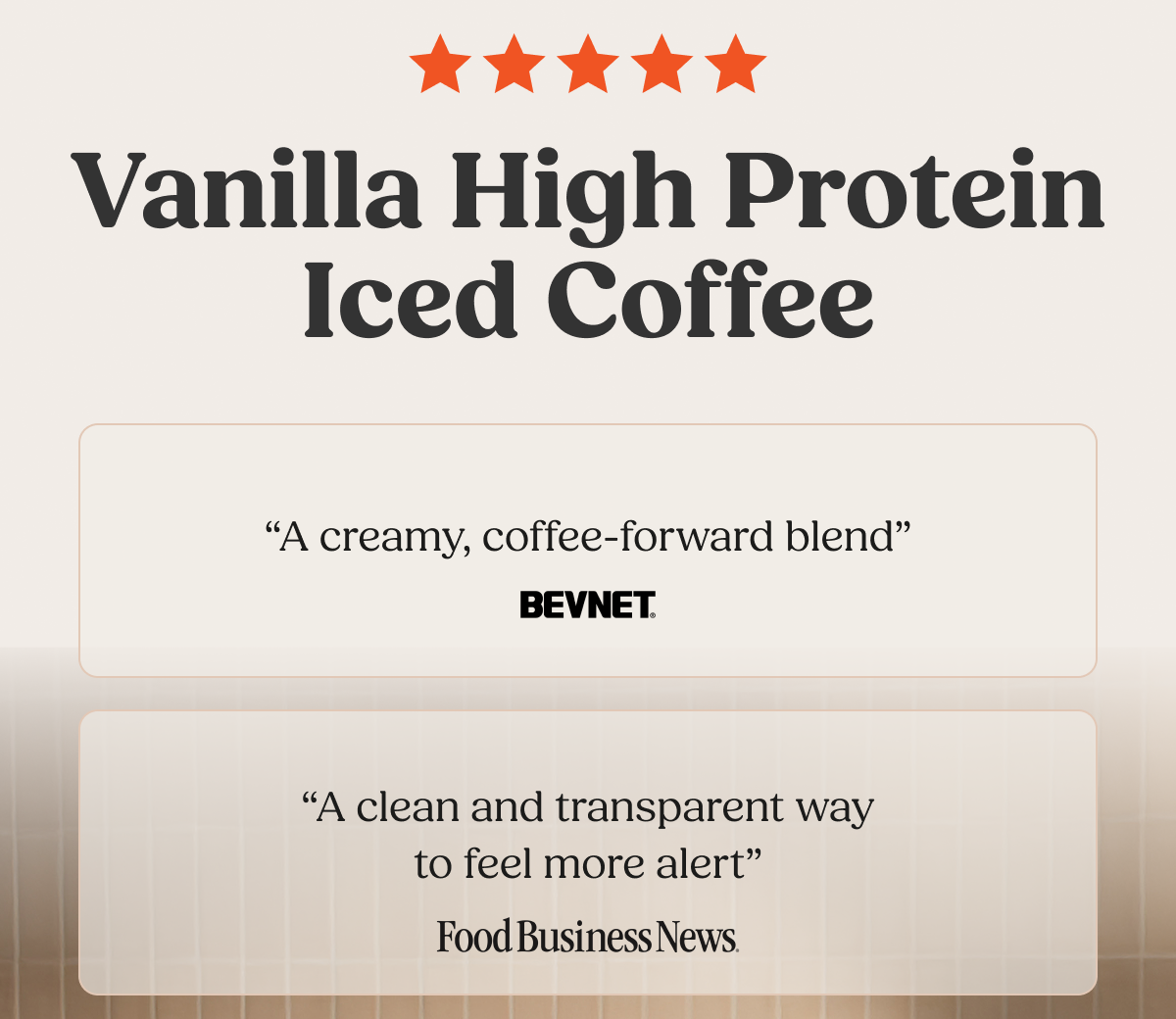 Vanilla High protein