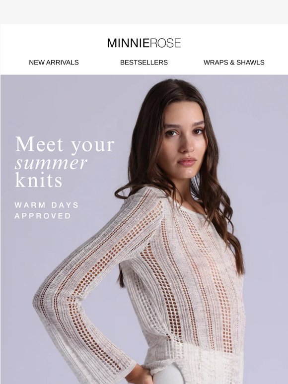 Meet Your Summer Statement Knits